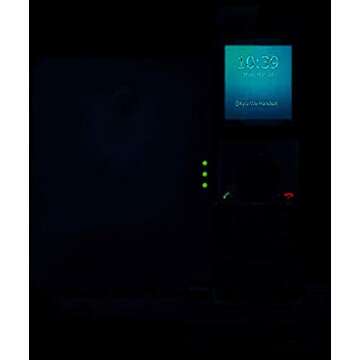 Yealink W60P Cordless DECT IP Phone and Base Station, 2.4-Inch Color Display. 10/100 Ethernet, 802.3af PoE, Power Adapter Included