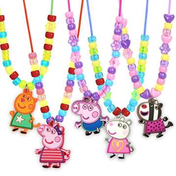 Peppa Pig Necklace Activity for Creative Young Crafters