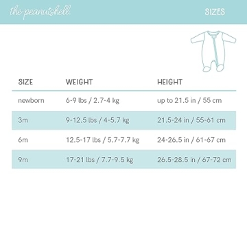 The Peanutshell Baby Sleepers for Girls Set of 3-0-3 Months Baby Clothes, Soft Cotton Baby Girl Footed Pajamas, Newborns & Infants Baby Clothes Gift Set - Flower Pink