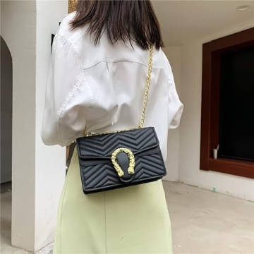 JBB Black Vegan Leather Shoulder Purse - Stylish & Versatile