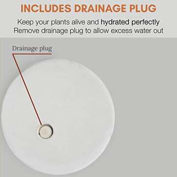 Fox & Fern Mid Century Plant Stand - Eco-Friendly Indoor Holder