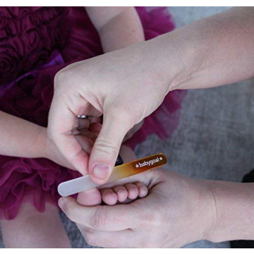 Gentle Czech Glass Baby Nail Files 3 Pack for Safe Care