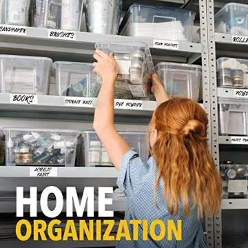 Dry Erase Magnetic Strips for Easy Labeling and Organization