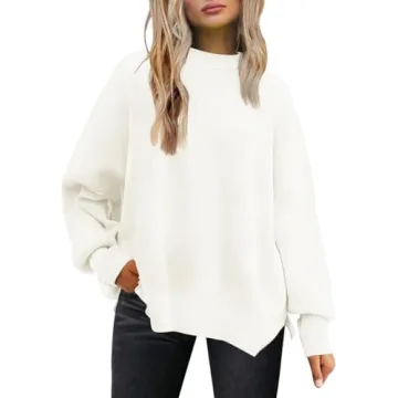 EFAN Women's Oversized Chunky Knit Pullover Sweater - Cozy Fashion Essential