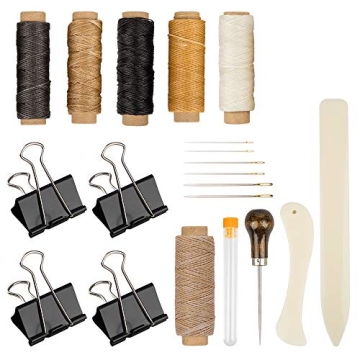 Complete 20-Piece Bookbinding Tool Set for Beautiful Handmade Crafting