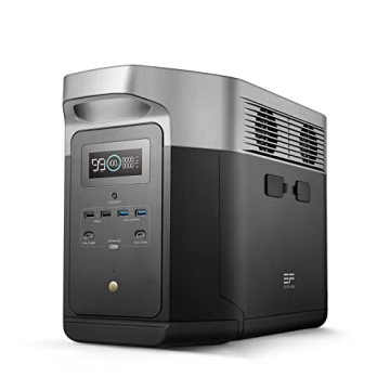 EF ECOFLOW DELTA Max (1600) Portable Power Station, 1612Wh Expandable Capacity with 6 x 2000W (5000W...