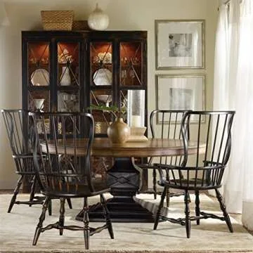 Stylish Beaumont Lane Transitional Wood Display Cabinet