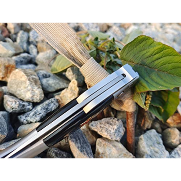 Finka-NKVD KGB Folding Knife with X12M Steel Blade