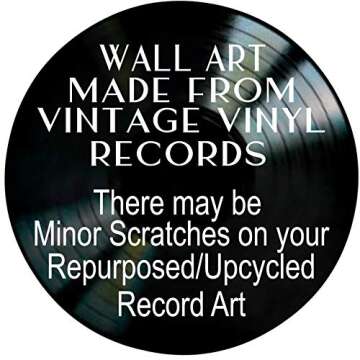 Music is What Feelings Sound Like Vinyl Wall Art Gift