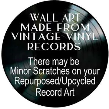 Music is What Feelings Sound Like Vinyl Wall Art Gift