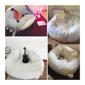KUAOXK Mini Bean Bag Chair Cover - Customizable Comfort