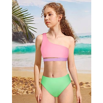 Stylish Dearnow Girls Swimsuit for Ages 12-14