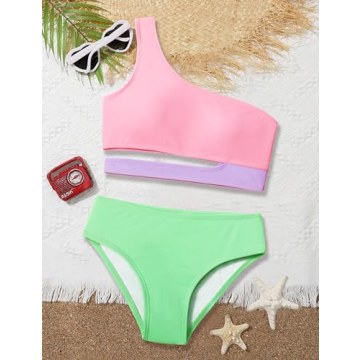 Stylish Dearnow Girls Swimsuit for Ages 12-14