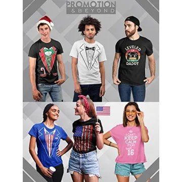 Funny Men's Halloween Team Costume T-Shirt in Black