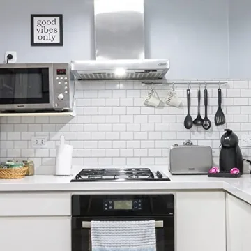 LONGKING Peel Stick Backsplash Tile Easy DIY Kitchen Upgrade