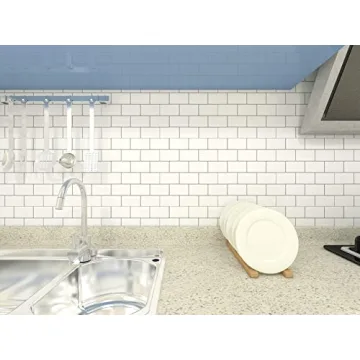 LONGKING Peel Stick Backsplash Tile Easy DIY Kitchen Upgrade