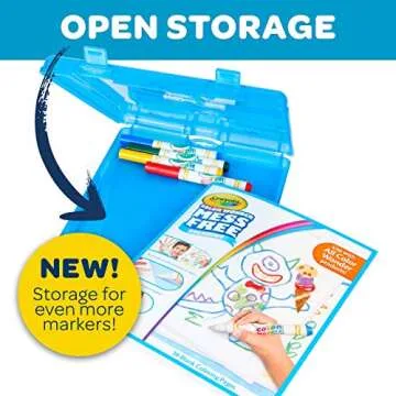 Crayola Color Wonder Stow & Go, Mess-Free Coloring Kit for Kids
