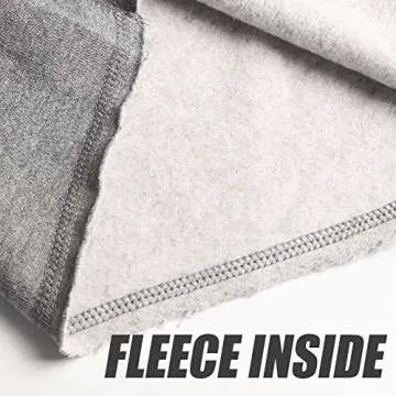 caloleyng Mens Cotton 8" Long Casual Lounge Fleece Shorts Pockets Jogger Athletic Workout Gym Sweat Shorts Lightgrey