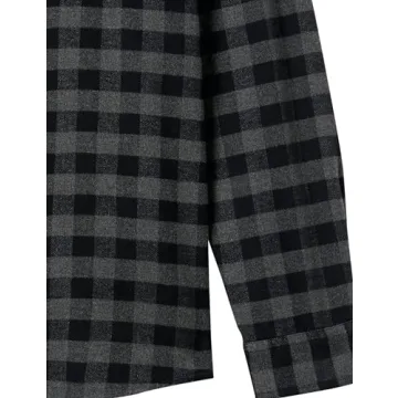 Amazon Essentials Men's Slim-Fit Plaid Flannel Shirt