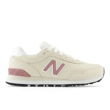 New Balance Women's 515 V3 Sneaker, Linen/Rosewood/White, 9.5
