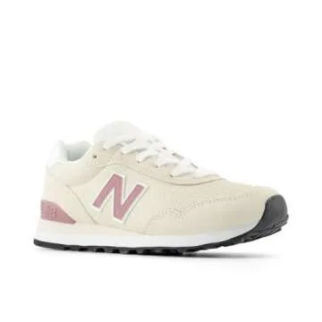 New Balance Women's 515 V3 Sneaker, Linen/Rosewood/White, 9.5
