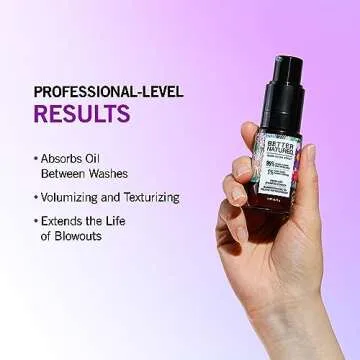 Better Natured Refresh & Boost Dry Hair Shampoo Powder for Volumizing & Texturizing - for All Hair Types, .32 oz