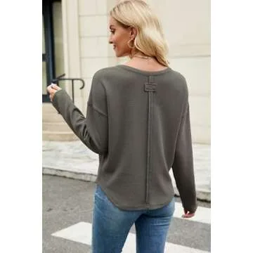 Allimy Women's Stylish Crewneck Sweatshirt for Any Occasion