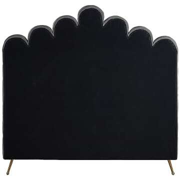 Stylish Meridian Furniture Lily Upholstered Bed