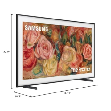 Samsung The Frame QLED 4K Smart TV with Customizable Bezel