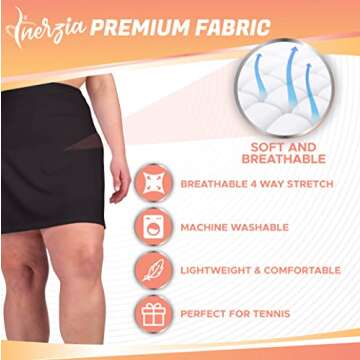 2 Pack Tennis Pickleball Skorts Plus Size Skirts for Women High Waisted Active Skort Golf and Tennis Skirts for Women Black and Black 2X