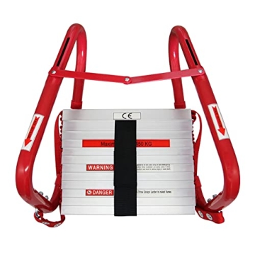 Hausse 13 Feet Fire Escape Ladder for Family Safety