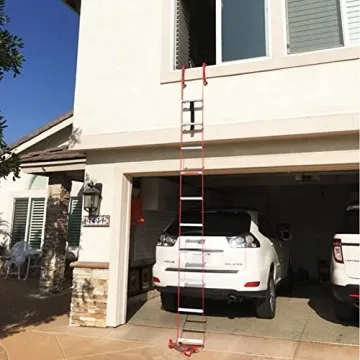 Hausse 13 Feet Fire Escape Ladder for Family Safety