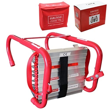 Hausse 13 Feet Fire Escape Ladder for Family Safety