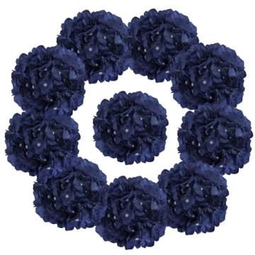Stunning Navy Blue Silk Hydrangeas for All Occasions