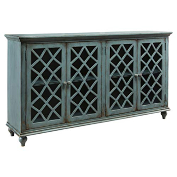 Signature Design by Ashley Mirimyn Vintage 69" Accent Cabinet – Stylish Storage Solution