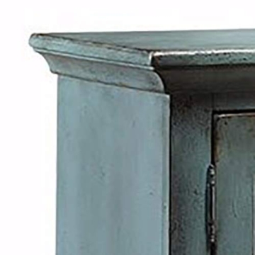 Stylish 69" Vintage Accent Cabinet with Storage