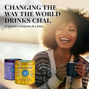 Blue Lotus Chai Tea - Authentic Organic Masala Chai Powder