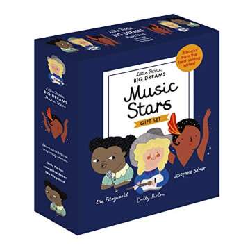 Little People, BIG DREAMS: Music Stars: 3 books from the best-selling series! Ella Fitzgerald - Doll...