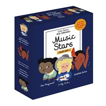 Little People, BIG DREAMS: Music Stars: 3 books from the best-selling series! Ella Fitzgerald - Doll...