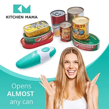 Kitchen Mama Electric Can Opener Opens All Cans Effortlessly