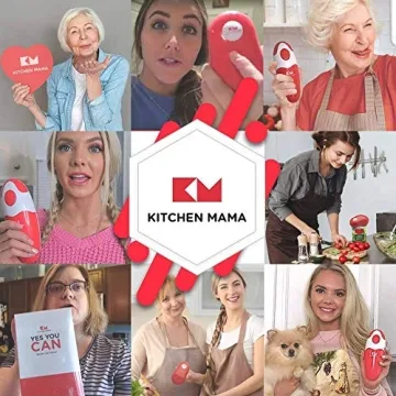Kitchen Mama Electric Can Opener Opens All Cans Effortlessly