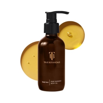 True Botanicals Pure Radiance Body Oil - Vegan, Anti-Aging & Moisturizing