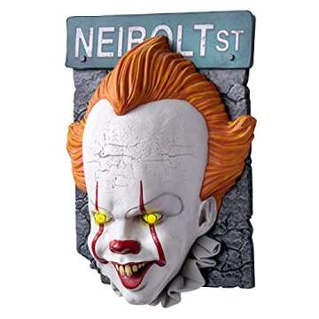 Spirit Halloween Pennywise Door Knocker Decoration