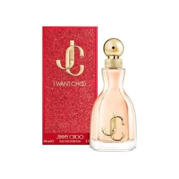 Jimmy Choo I Want Choo Eau de Parfum - Long Lasting Floral Woody Fragrance - 2.0 fl. oz.