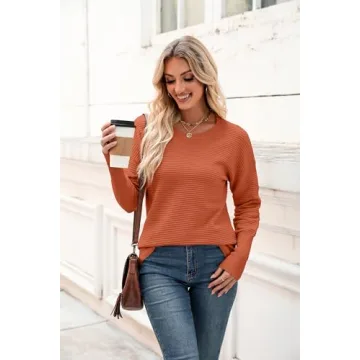 Zeagoo Women's Casual Pullover Sweater for Fall 2025