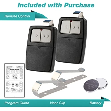 Universal Garage Door Remote for Clicker Liftmaster Genie