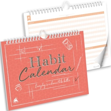 Clever Fox Habit Tracker Calendar - Boost Productivity with 2-Year Planner