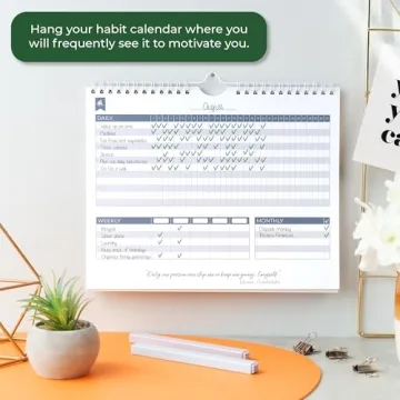 Clever Fox Habit Tracker Calendar for 2-Year Planning