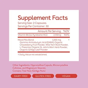 Love Wellness Mood Pill Supplement for Happy Mood