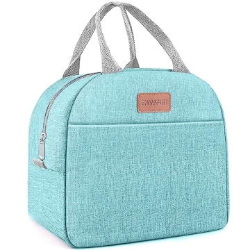 Insulated Lunch Bag for Adults - Aqua Green